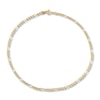Thumbnail Image 1 of Figaro Chain Anklet 14K Yellow Gold 10"