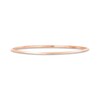 Thumbnail Image 1 of Stackable Bangle Bracelet 14K Rose Gold 8&quot;