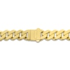 Thumbnail Image 3 of Diamond Curb Chain Necklace 1-1/5 ct tw Round 10K Yellow Gold