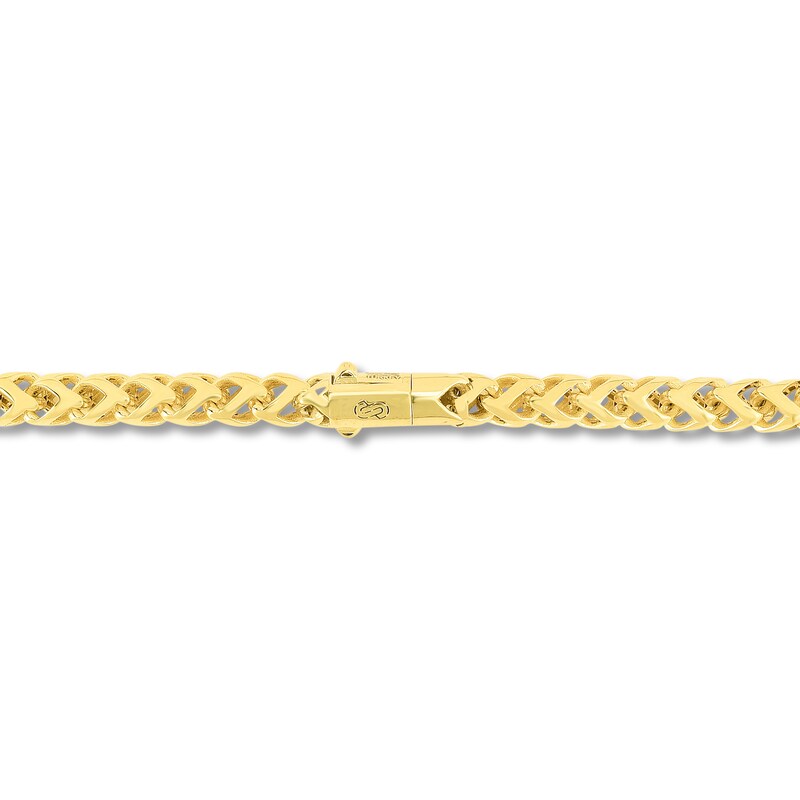 Main Image 2 of Diamond Rondo Chain Bracelet 5/8 ct tw Round 10K Yellow Gold 8.5"