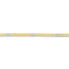 Thumbnail Image 3 of Diamond Rondo Chain Bracelet 5/8 ct tw Round 10K Yellow Gold 8.5"