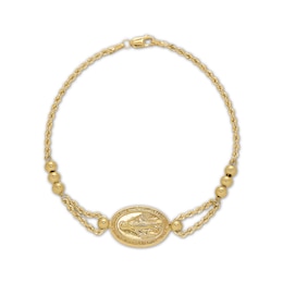 Miraculous Bracelet 10K Yellow Gold 7.5"