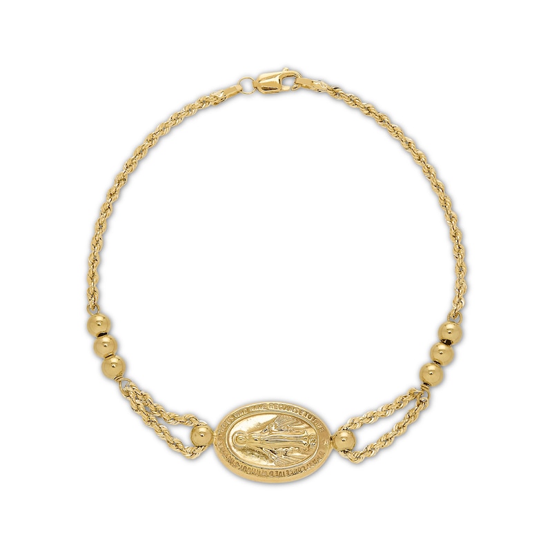 Main Image 1 of Miraculous Bracelet 10K Yellow Gold 7.5"