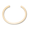 Thumbnail Image 2 of Stella Valle Letter E Bangle Bracelet 18K Gold-Plated Brass