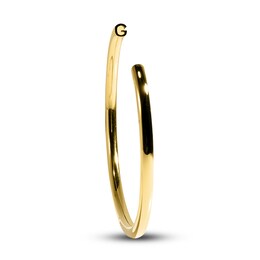 Stella Valle Letter G Bangle Bracelet 18K Gold-Plated Brass