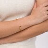 Thumbnail Image 4 of Stella Valle Letter H Bangle Bracelet 18K Gold-Plated Brass