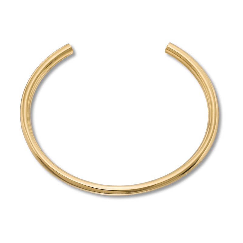 Stella Valle Letter Q Bangle Bracelet 18K Gold-Plated Brass
