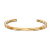 Thumbnail Image 3 of Stella Valle Letter U Bangle Bracelet 18K Gold-Plated Brass