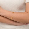 Thumbnail Image 4 of Stella Valle Letter U Bangle Bracelet 18K Gold-Plated Brass