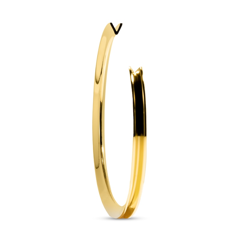 Main Image 1 of Stella Valle Letter V Bangle Bracelet 18K Gold-Plated Brass
