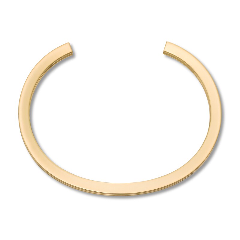 Main Image 2 of Stella Valle Letter W Bangle Bracelet 18K Gold-Plated Brass