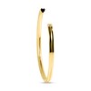 Thumbnail Image 1 of Stella Valle Heart Bangle Bracelet 18K Gold-Plated Brass