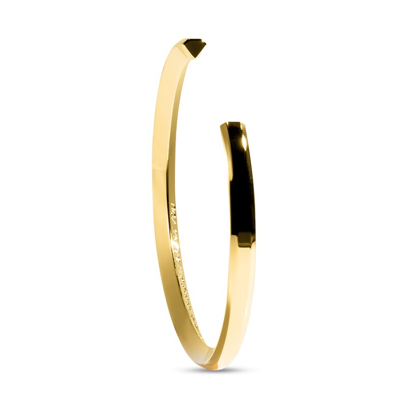 Main Image 1 of Stella Valle Quote Bangle Bracelet 18K Gold-Plated Brass