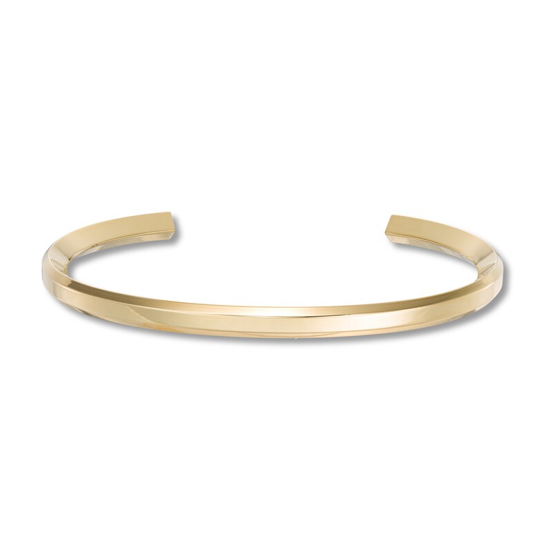 Main Image 3 of Stella Valle Quote Bangle Bracelet 18K Gold-Plated Brass