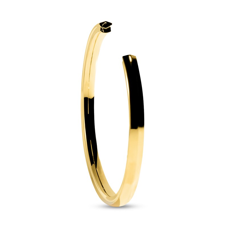 Main Image 1 of Stella Valle Graduation Hat Bangle Bracelet 18K Gold-Plated Brass