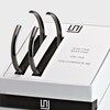 Thumbnail Image 1 of Stella Valle His & His Bangle Bracelet Set Black Rhodium Plated Brass