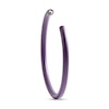 Thumbnail Image 1 of Stella Valle Color Bangle Bracelet Purple Ceramic Over Brass