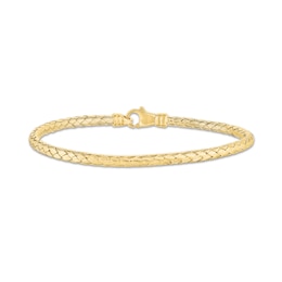 Weave Bracelet 14K Yellow Gold 7.25"
