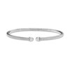 Thumbnail Image 1 of Cuff Bangle Bracelet 14K White Gold 7"