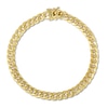 Thumbnail Image 1 of Semi-Solid Miami Cuban Link Bracelet 14K Yellow Gold 8.5" 6mm