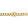 Thumbnail Image 1 of Hollow Miami Cuban Link Bracelet 14K Yellow Gold 8.5"