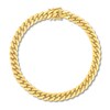 Thumbnail Image 1 of Solid Miami Cuban Link Bracelet 14K Yellow Gold 8.5"