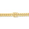 Thumbnail Image 2 of Solid Miami Cuban Link Bracelet 14K Yellow Gold 8.5"