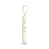 Thumbnail Image 2 of Men's Diamond Ankh Charm 3/4 ct tw Round 10K Yellow Gold