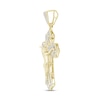 Thumbnail Image 2 of Men's Diamond Crucifix Pendant Charm 1/2 ct tw 10K Yellow Gold