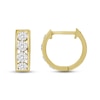 Thumbnail Image 2 of Men's Diamond Earrings 1/4 ct tw Round 10K Yellow Gold