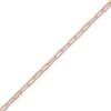 Thumbnail Image 2 of Solid Paperclip Chain Bracelet 14K Rose Gold 7.25"