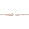 Thumbnail Image 3 of Solid Paperclip Chain Bracelet 14K Rose Gold 7.25"