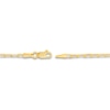 Thumbnail Image 3 of Solid Paperclip Chain Bracelet 14K Yellow Gold 7.25"