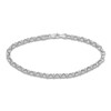 Thumbnail Image 1 of Rolo Chain Bracelet 14K White Gold 7.25"