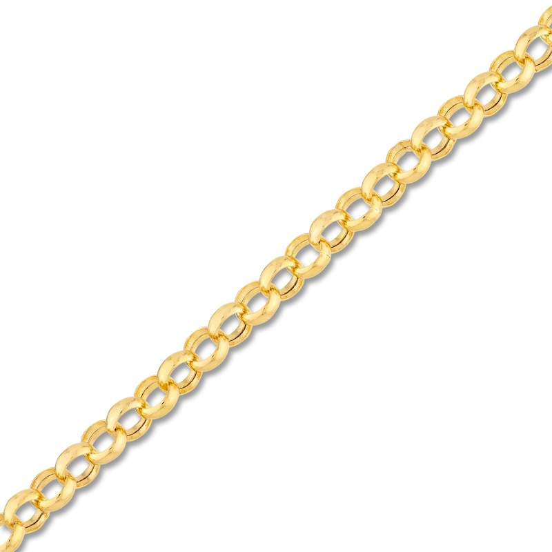 Main Image 2 of Rolo Chain Bracelet 14K Yellow Gold 7.25"