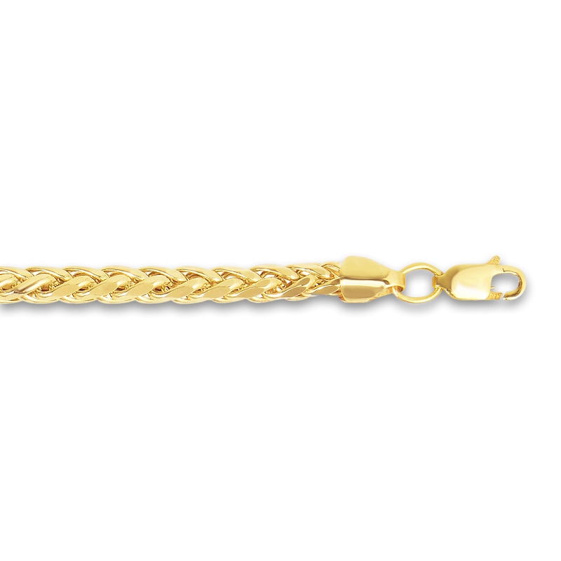Main Image 2 of Diamond-Cut Chain Bracelet 14K Yellow Gold 8"