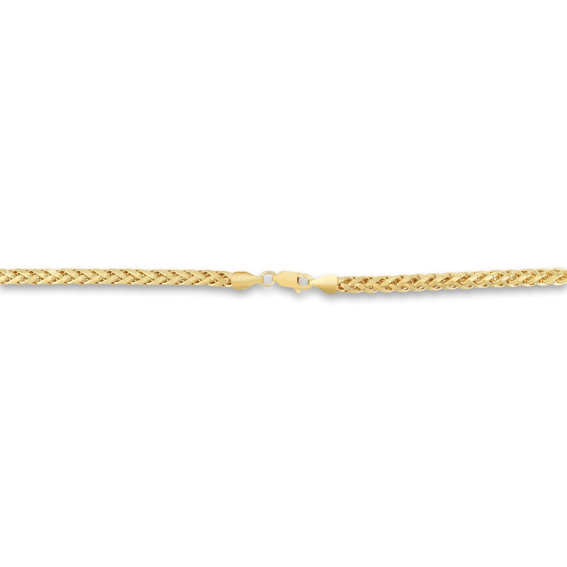 Main Image 3 of Diamond-Cut Chain Bracelet 14K Yellow Gold 8"