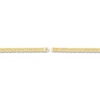 Thumbnail Image 2 of Solid Byzantine Chain Bracelet 14K Yellow Gold 8"