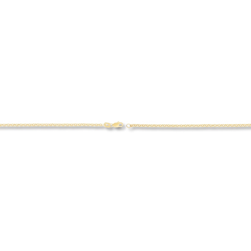 Main Image 2 of Rolo Chain Bracelet 14K Yellow Gold 7"