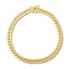 Thumbnail Image 1 of Semi-Solid Miami Cuban Link Bracelet 14K Yellow Gold 8.5"