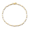 Thumbnail Image 1 of Fancy Box Link Bracelet 14K Yellow Gold 7.5"