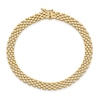 Thumbnail Image 1 of Pattern Link Bracelet 14K Yellow Gold 7.5"