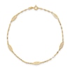 Thumbnail Image 0 of Fancy Filigree Anklet 14K Yellow Gold 9"