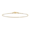 Thumbnail Image 1 of Box Chain Anklet 14K Yellow Gold 9"