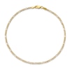 Thumbnail Image 0 of Flat Figaro Anklet 14K Yellow Gold 9"