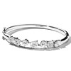 Thumbnail Image 1 of Jared Atelier Diamond Bangle Bracelet 4-7/8 ct tw Marquise/Princess/ Round/Cushion/Oval/Emerald Platinum