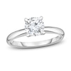 Thumbnail Image 1 of Diamond Solitaire Engagement Ring 3/8 ct tw Round 14K White Gold (I2/I)