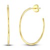 Thumbnail Image 0 of Round Wire Hoop Earrings 14K Yellow Gold 25mm