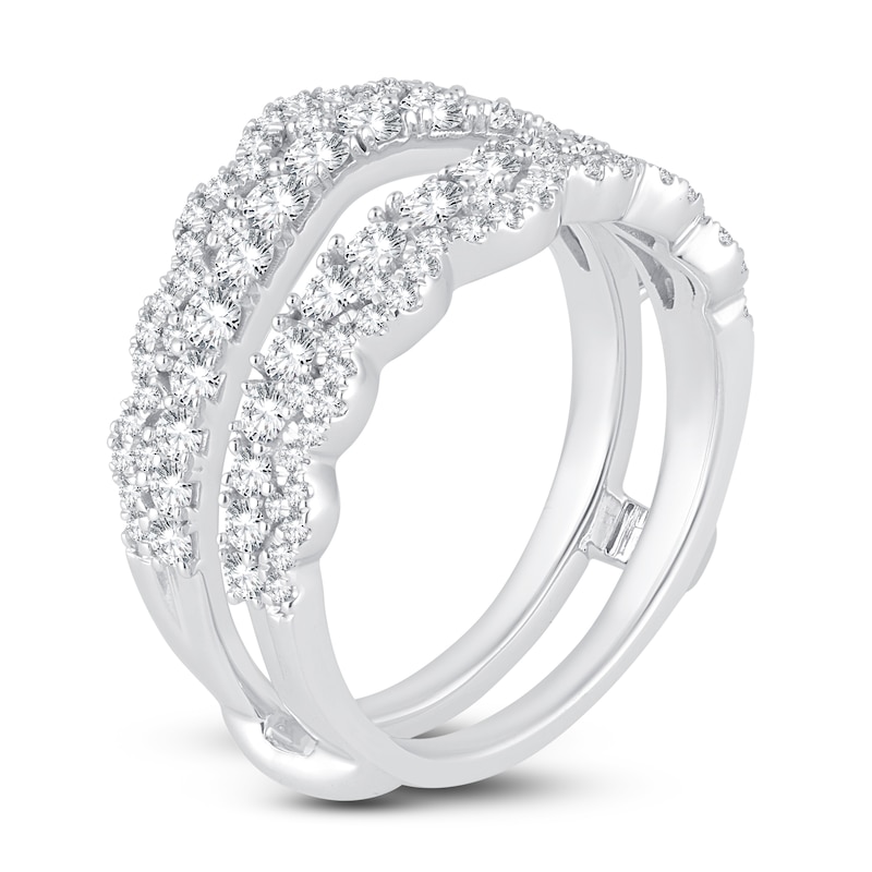 Main Image 2 of Diamond Enhancer Ring 1-1/5 ct tw Round 14K White Gold