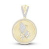 Thumbnail Image 1 of Men's Diamond Religious Charm 1/2 ct tw Round 10K Yellow Gold
